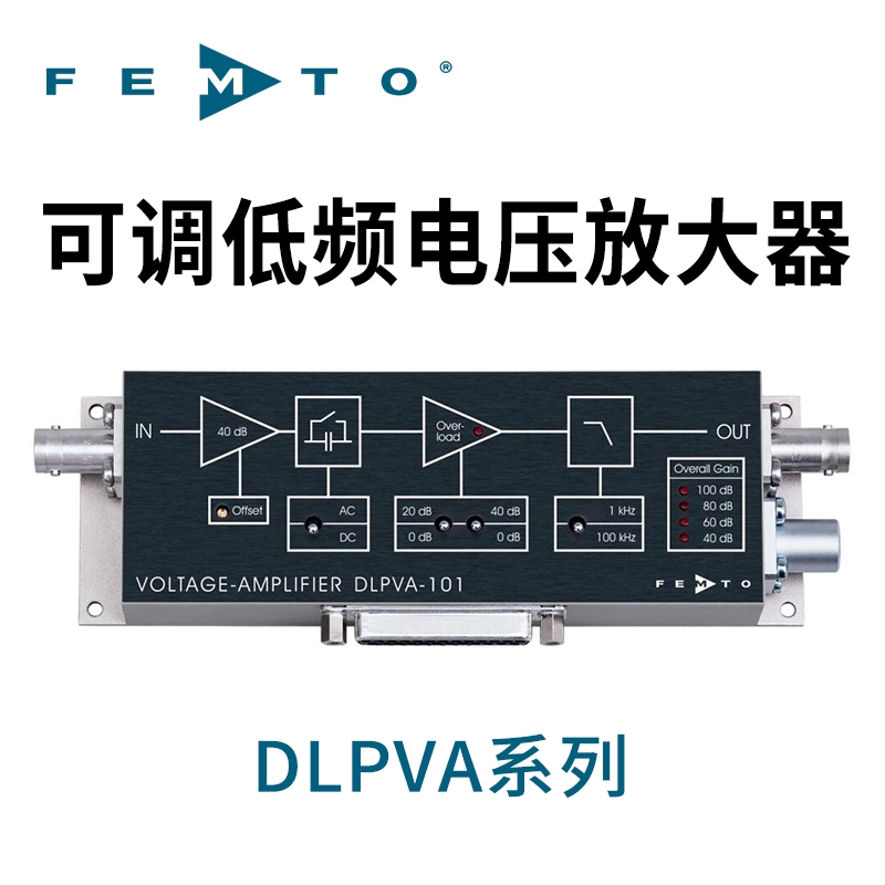 DLPVA系列低頻電壓放大器德國FEMTO