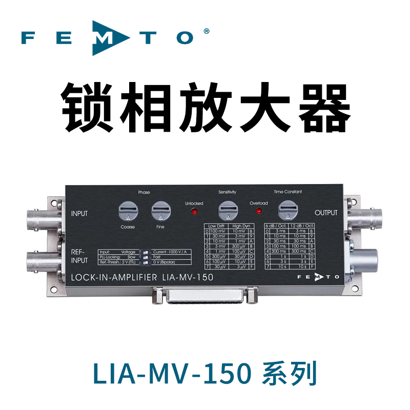 LIA-MV-150 系列鎖相放大器模塊德國FEMTO